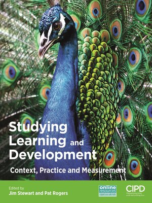 cover image of Studying Learning and Development